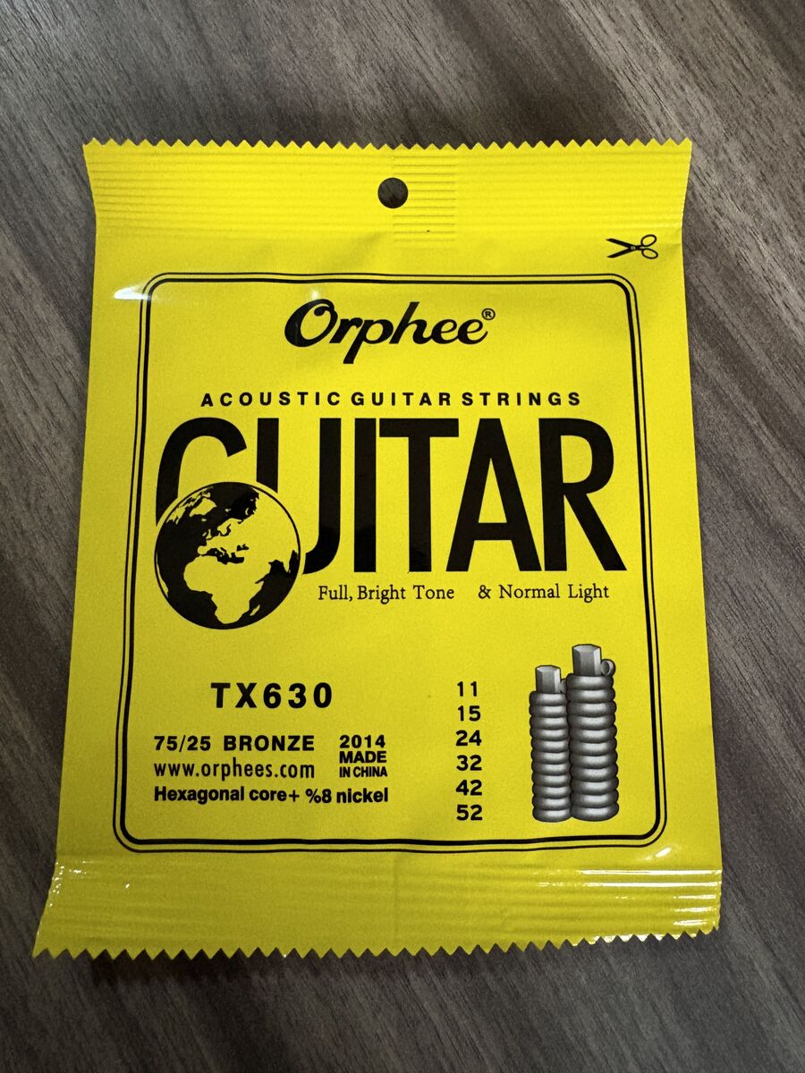 Acoustic guitar strings